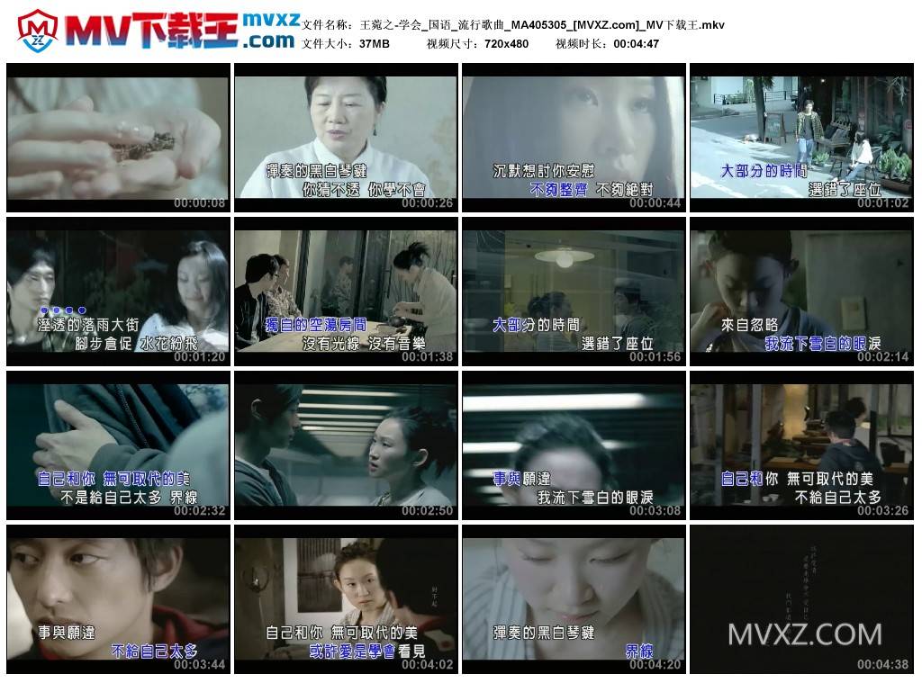 王菀之-学会_国语_流行歌曲_MA405305